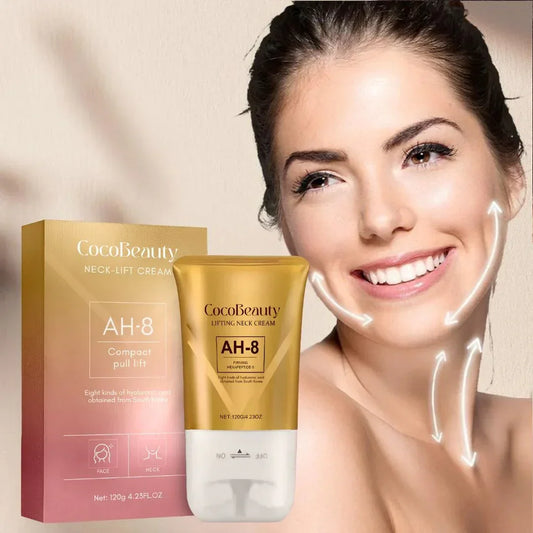 Straffende und straffende Halscreme von CocoBeauty